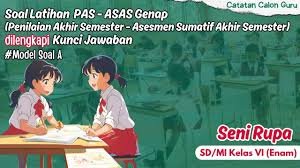 40 Kisi-Kisi & Contoh Soal Seni Rupa Kelas 6 SD 2025: Pastikan Anda Siap Menghadapi Ujian Akhir Semster dengan Percaya Diri