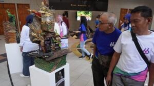 Sepuluh Karya Instalasi dari Sampah Dipamerkan di Gebyar Dies Natalis ke-66 ITB