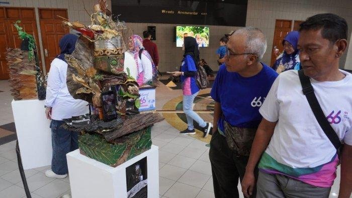 Sepuluh Karya Instalasi dari Sampah Dipamerkan di Gebyar Dies Natalis ke-66 ITB
