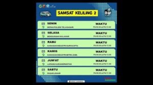 Lokasi Samsat Keliling Hari Ini: Bekasi & Karawang, Senin 14 Juli 2025